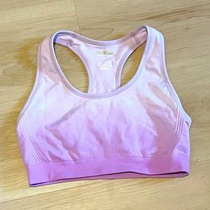 Sports Bra Ombre Purple Size Small